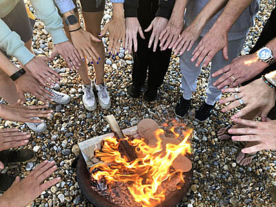 Burning ceremony