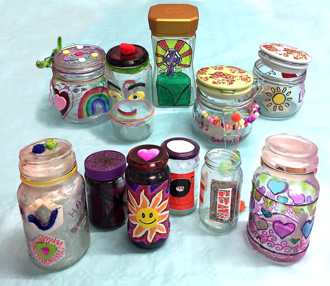 Positivity jars